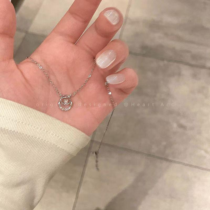 Double-layer Butterfly Necklace Women's Light Luxury Collarbone Chain Niche Design Neck Chain New Trendy Pendant Jewelry