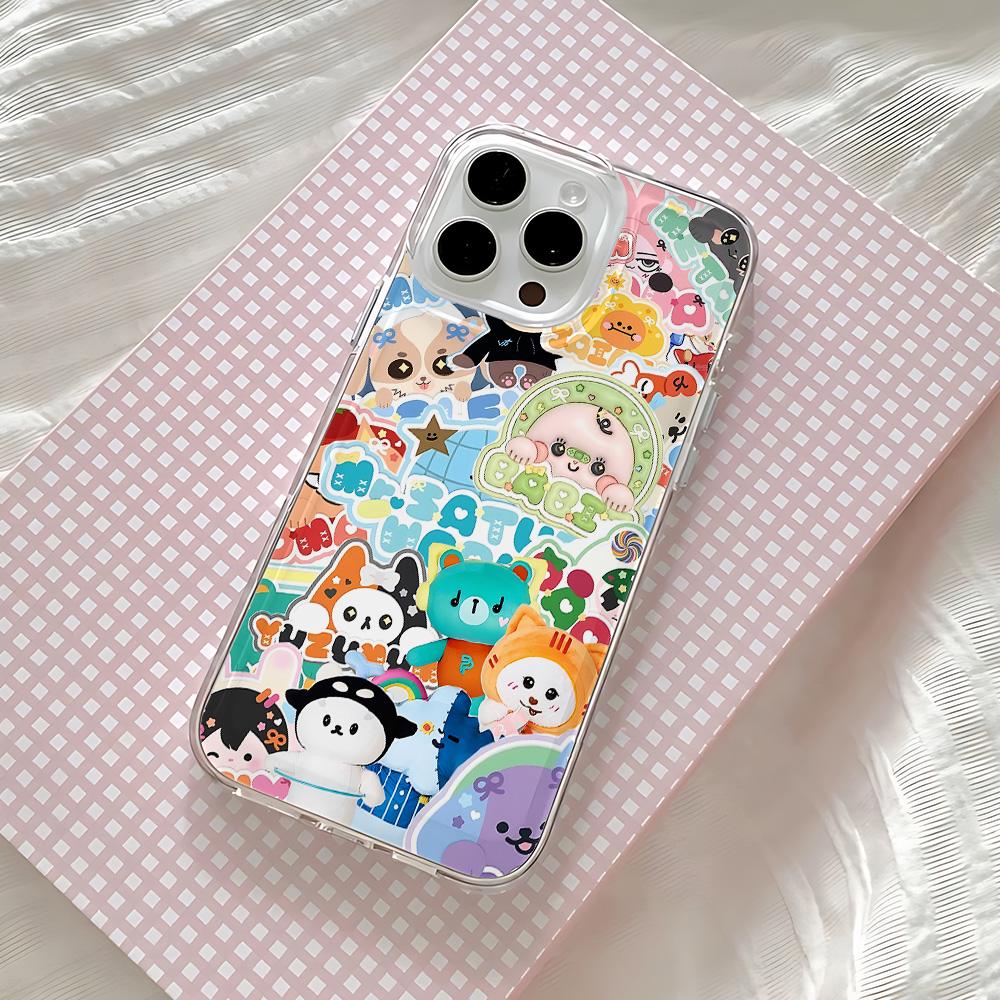 Carcasă de telefon Anime M-Mascot GMMTVS pentru IPhone 17 16 16e 15 14 13 12 11 Mini Pro Max X XR XSMax 7 8 Air Plus Capac Spate Transparent