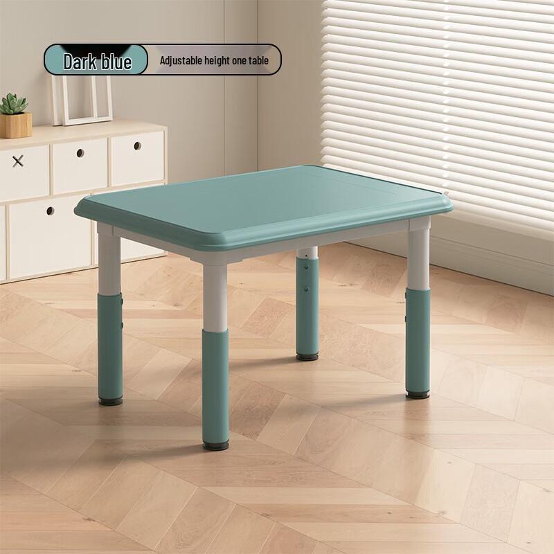 Set de masă și scaune din plastic reglabile pentru copii