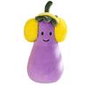 Adorable Peluche de Oso Calabaza de Halloween Relleno de Algodón PP Suave Juguete Animal Relleno Regalo