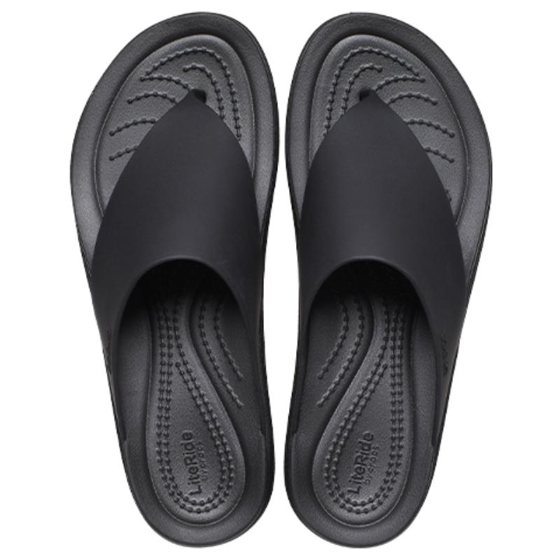 Crocs Brooklyn EVA Sneakers Flip 'Black' Women's