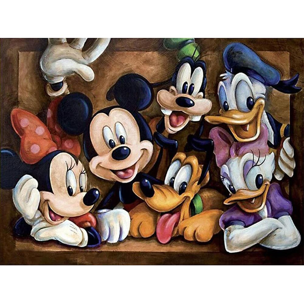 Surroundings-Mickey Diamond Painting 40x50cm