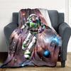 1Pc Buzz Lightyear Space Blanket Soft And Comfortable Casual Warm Camping Travel Christmas Halloween Xmas Gift M924353