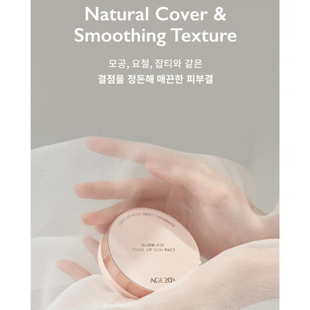[AGE20'S] Glow Fit Tone Up Sonnenpuder (SPF50+/PA++++)