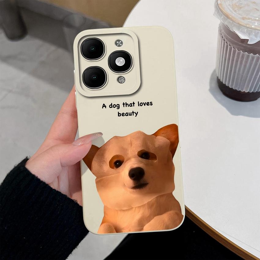 For itel A90 A50C A80 P60 S25 Ultra Power 70 Phone Cover Pretty Flower Pattern Smooth Liquid Silicone Screen Protector Shockproof Case For itel Casing