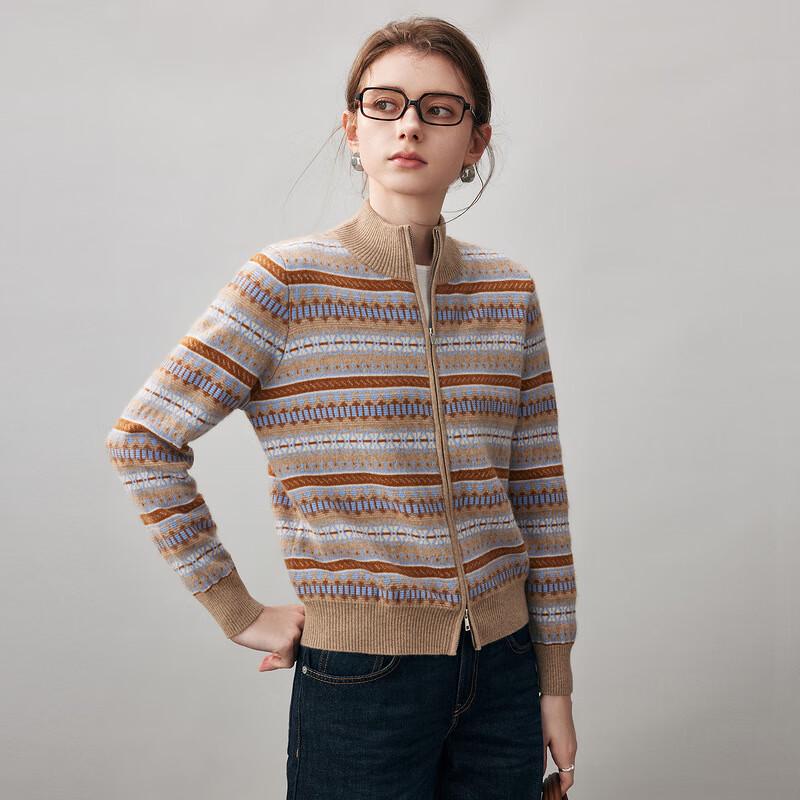 Women's Fair Isle Cashmere Cardigan