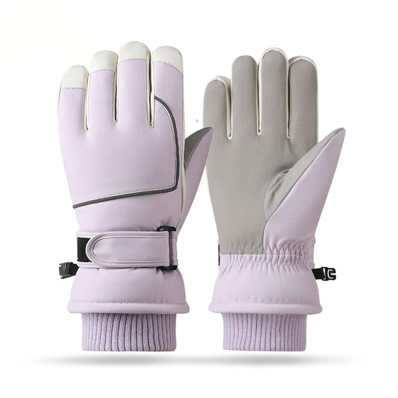 Winter Gloves Fit For Men Women, Waterproof Thermal Snow Ski Gloves Outdoor - Work, Hiking, Skiing, Running, Biking, Riding Glove