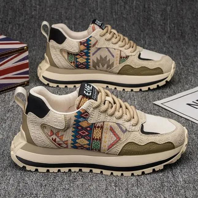 Sneaker Herren Freizeitschuhe Neu Outdoor PU-Leder Plateau Tennis Laufen Sport Wandern Luxus Skateboard Designer Modeschuhe