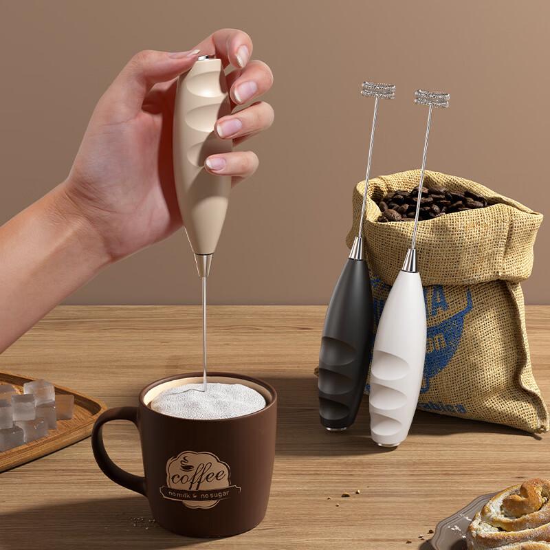 LISM Electric Handheld Milk Frother & Whisk 2-Pack