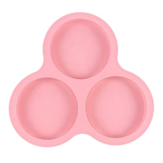 Silicone Cake Mold for Air Fryer 3 Cup Jumbo Round Muffin Top Pans BPA-Free Omelette Baking Mold for Egg Cakes Muffins Tarts Pancakes