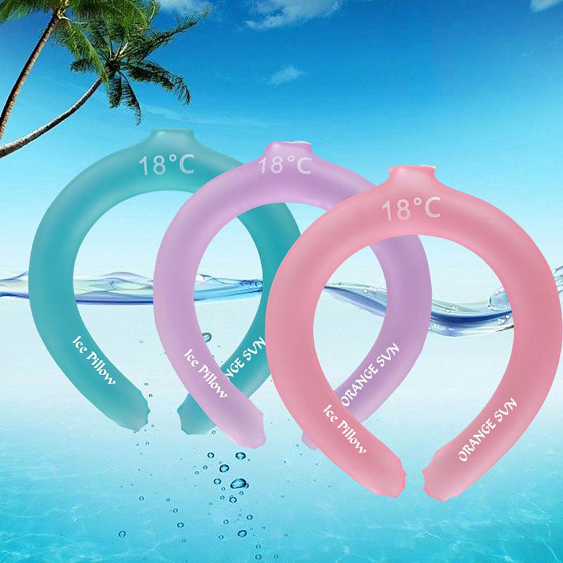 Outdoor Summer Neck Cooler Camping Climbing Cooling Neck Ring Outdoor Cooling Tool For Camping Hiking Cycling Running Fishing