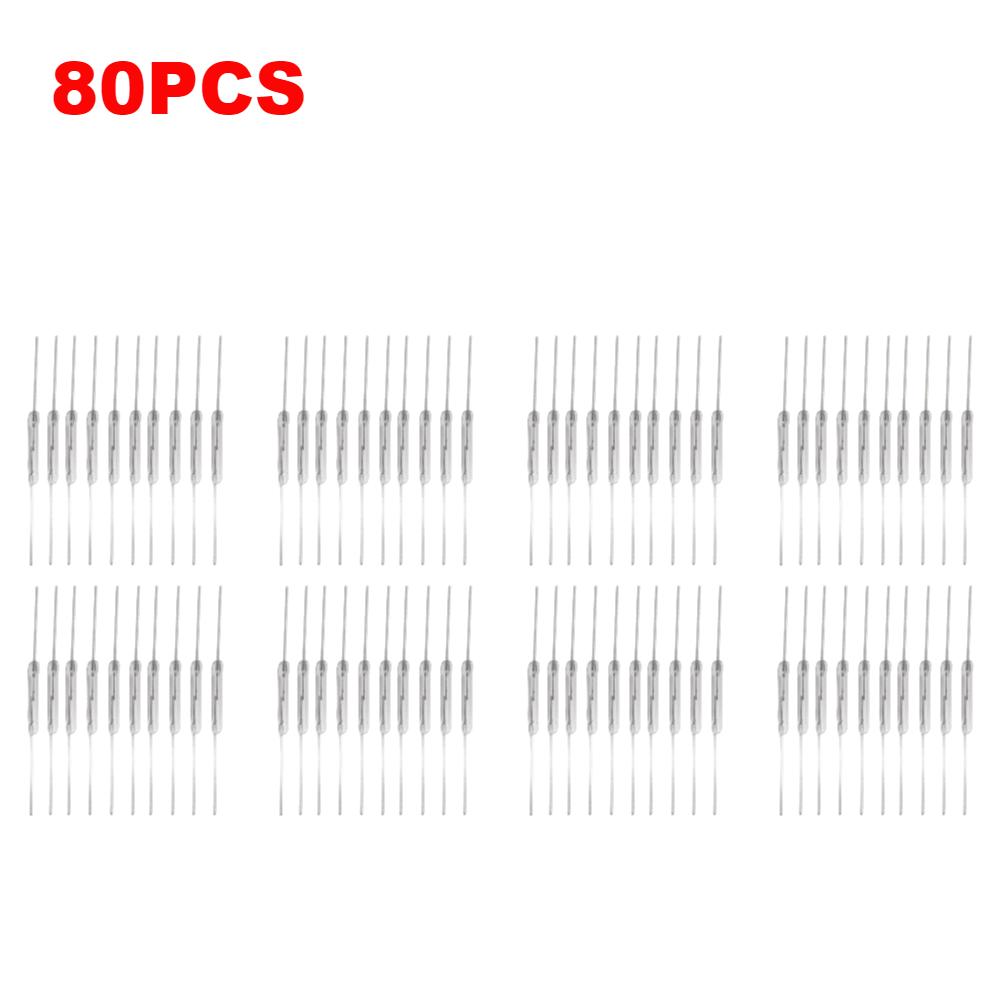 100-10 Stück Normally Offen Magnetschalter Schwingungsfest Elektronischer NO Schalter 2*14mm N/O Reed-Schalter