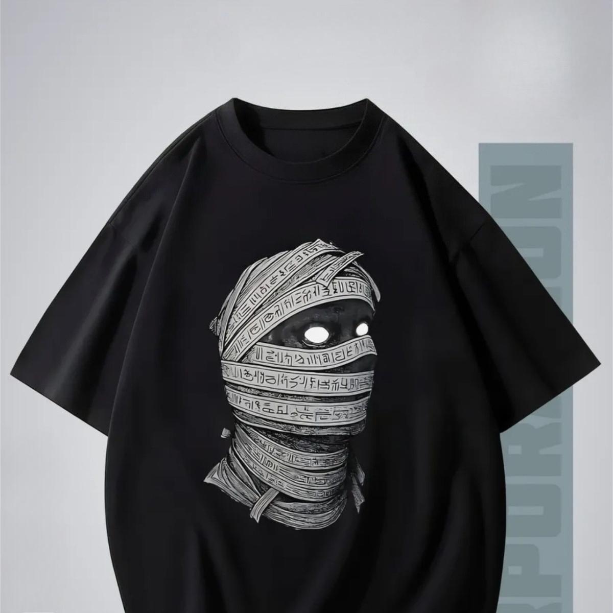 

New 2026 Pure Cotton American Trendy Personalized Fashionable Mens and Womens Short Sleeve Bestseller Round Neck S