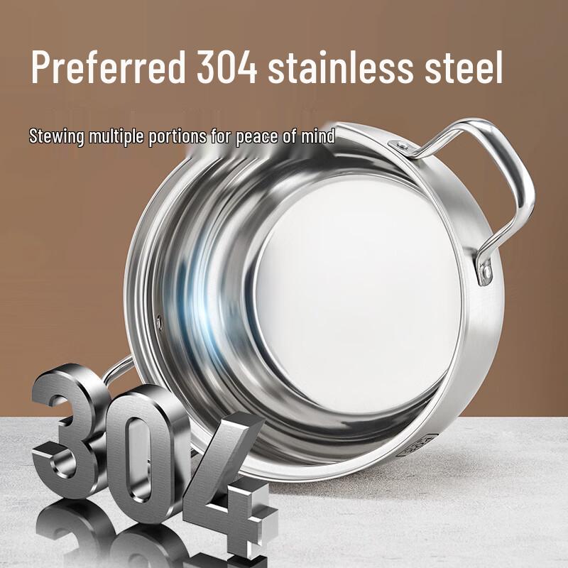 COOKER KING Yuanbao Stainless Steel Soup Pot