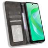 For Infinix Smart 8 4G X6525/Smart 8 HD 4G Retro PU Leather Phone Case Wallet Stand Cover