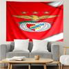 Benfica Print Tapestry, Backdrop, Easy Setup, Ideal for Bedroom, Office & Living Room, with Aesthetic Wall Hanging Decor.