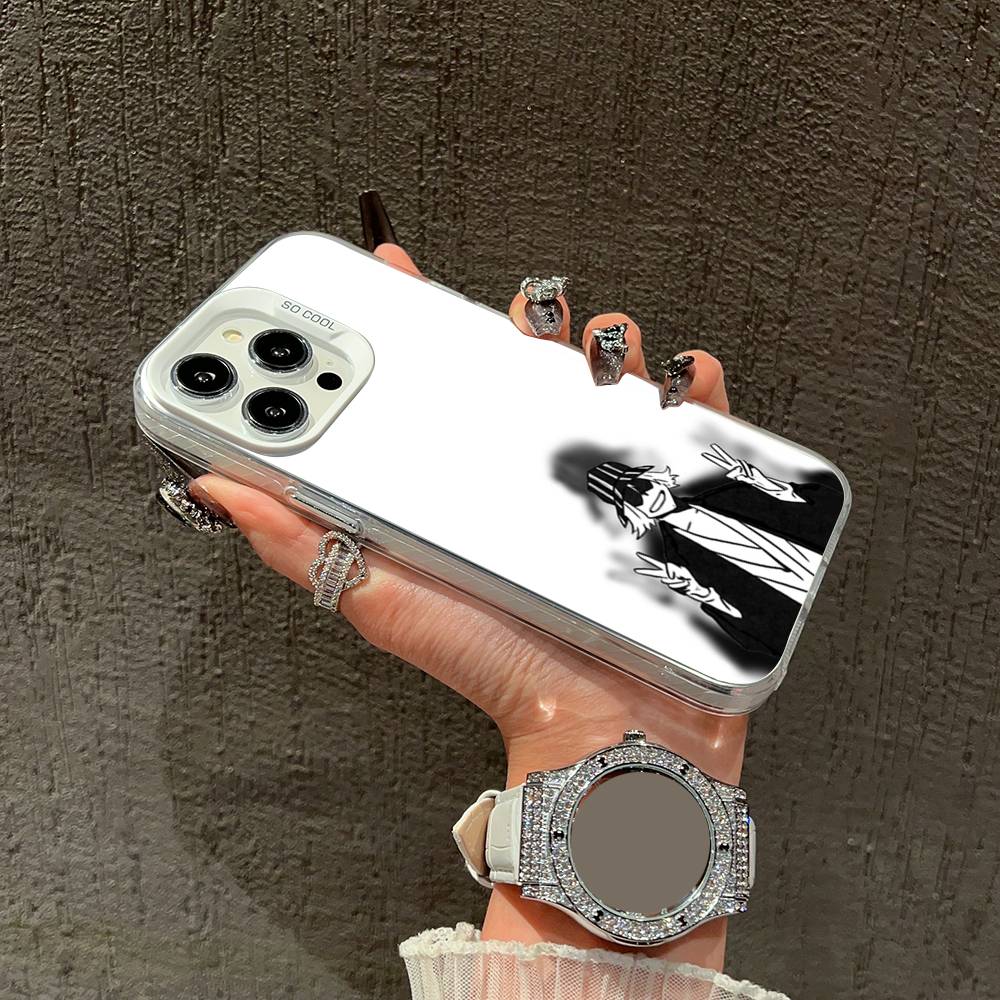 B-Bleach K-Kisuke Urahara Phone Case For iPhone 16,15,14,13,12,11,Mini,Pro,E,XS,SE4,MAX White Candy Matte Cover iPhone16