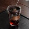 Brew Citrus Tea Anti Scalding Glass Fair Cup With Filter Tea Water Separation Tea Pitcher Chahai Kung Fu Tea Set Accessories