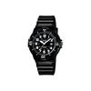 Youth Series Lrw Round Dial Three Hands Digital Style Sports 100 Meters Waterproof Quartz Movement Resin Strap Women Watches Black LRW-200H-1B