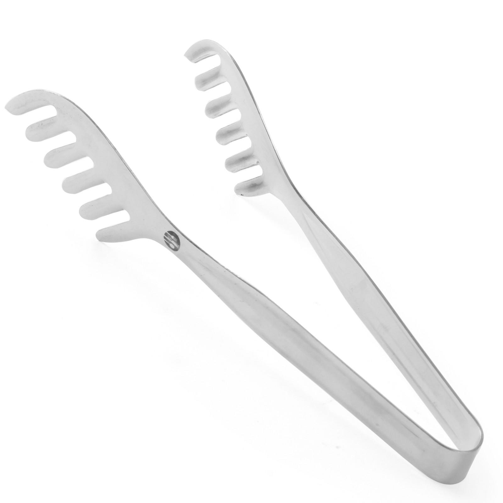 Hendi 523216 Spaghettizange aus Edelstahl, Länge 200mm