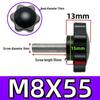 Adjustable Plum Blossom Plastic Head Star Handle Screw Bolt