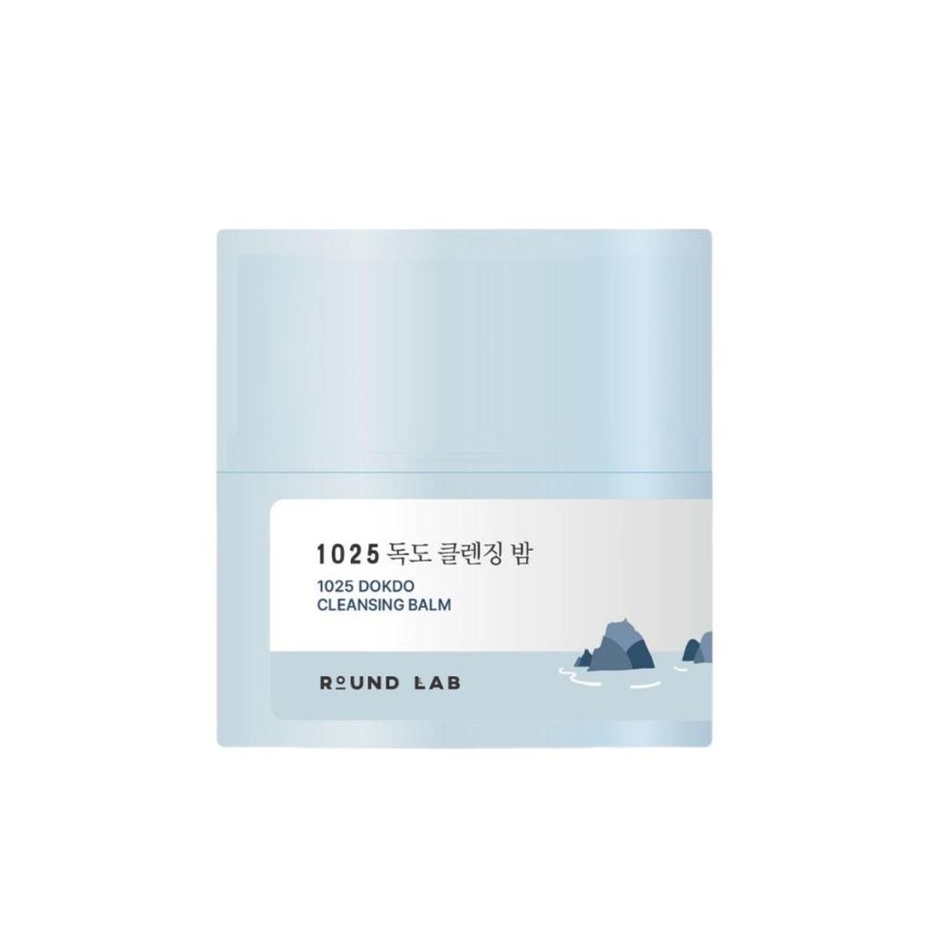 Round Lab 1025 Dokdo Cleansing Balm 50ml – Hydrating Grinding Balm for Deep Pore Cleansing and Makeup Removal