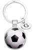 Soccer Keychain Initial G Small Match Cheering Goods Soccer Ball