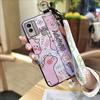 Kickstand Dirt-resistant Phone Case For Nokia C22 Soft Case Anti-dust Cartoon Phone Holder Back Cover Waterproof Durable
