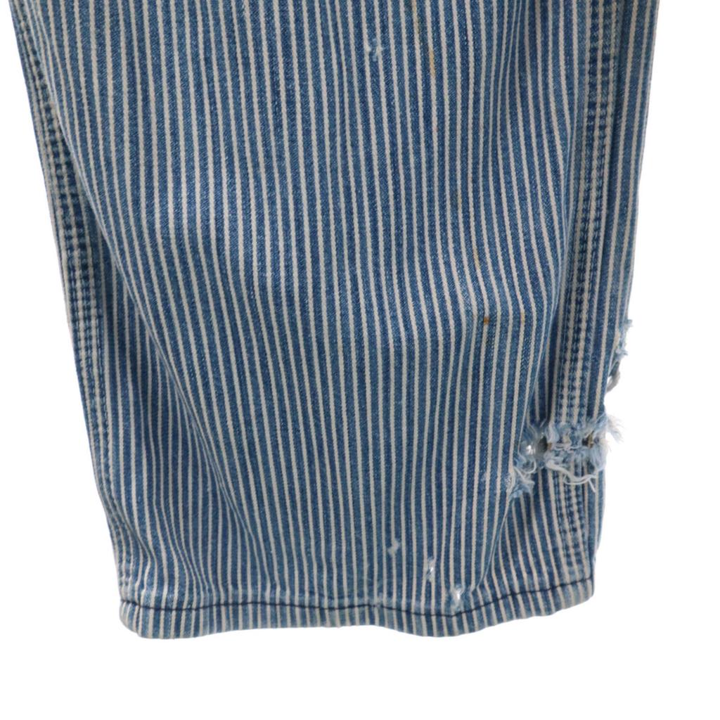 Big Ben 80s Made In USA Vintage Hickory Overall W34 BY WRANGLER Men's Used