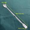 Stainless Steel Double-Headed and Single-Headed Medicine Sampling Spoon Set (22CM) - 3 Pack