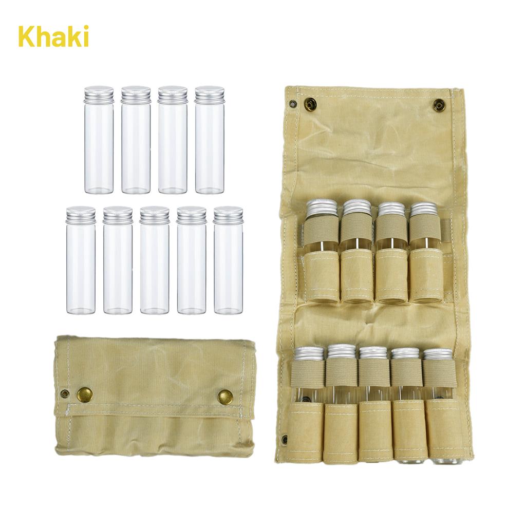 Camping Spice Containers with Vacuum Seal - Ultimate Travel Spice Kit for Outdoor Adventures! Portable Camping Spice Kit, Season