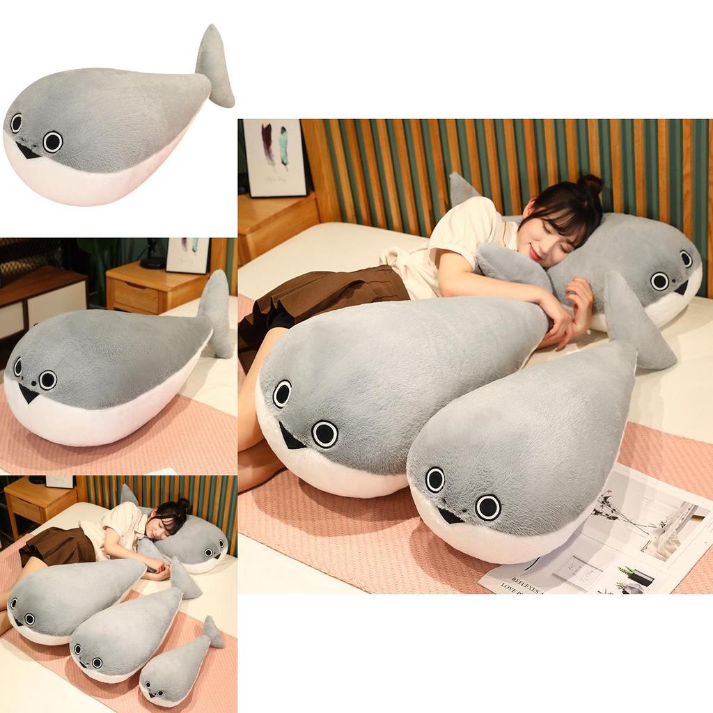 Cute Sakaban Fish Stuffed Plush Toy Long Body Hugging Pillow Perfect For Relaxation
