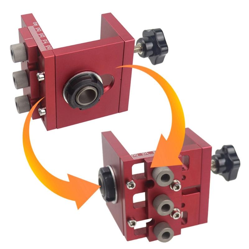 Hinge Hole Drilling Guide Hinge Hole Locator Hole Puncher Locator Accessory Woodworking Positioner Locator Tool Drilling