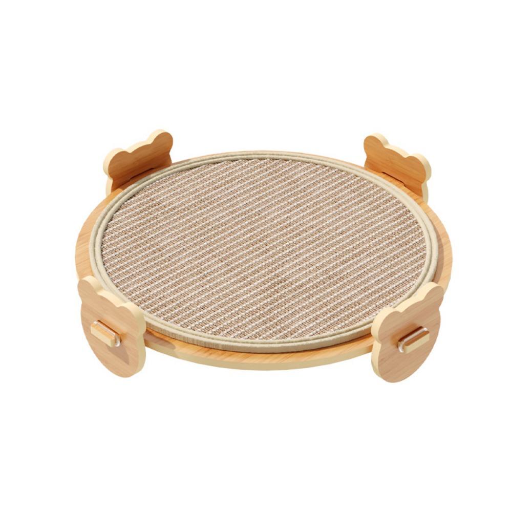 Removable Summer Cat Hammock Round/Rectangle Pet Sleeping Couch Cat Scratcher Board  Small Animal