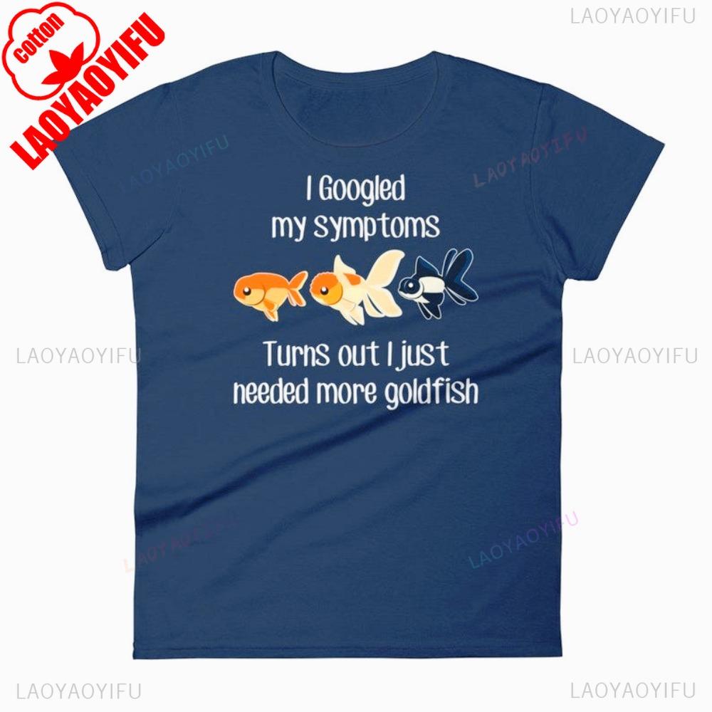 Funny Goldfish Shirt More Goldfish Are Needed Fish Lover Gift Tshirt Cute Fishkeeping Men Tshirt Daily Life Summer Women Tops