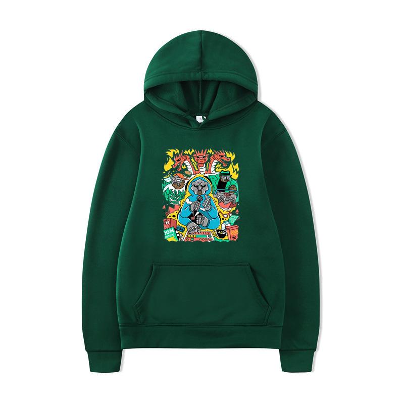 Rip Mf Doom Hoodie Men Fashion Long Sleeve Sweatshirts Hip