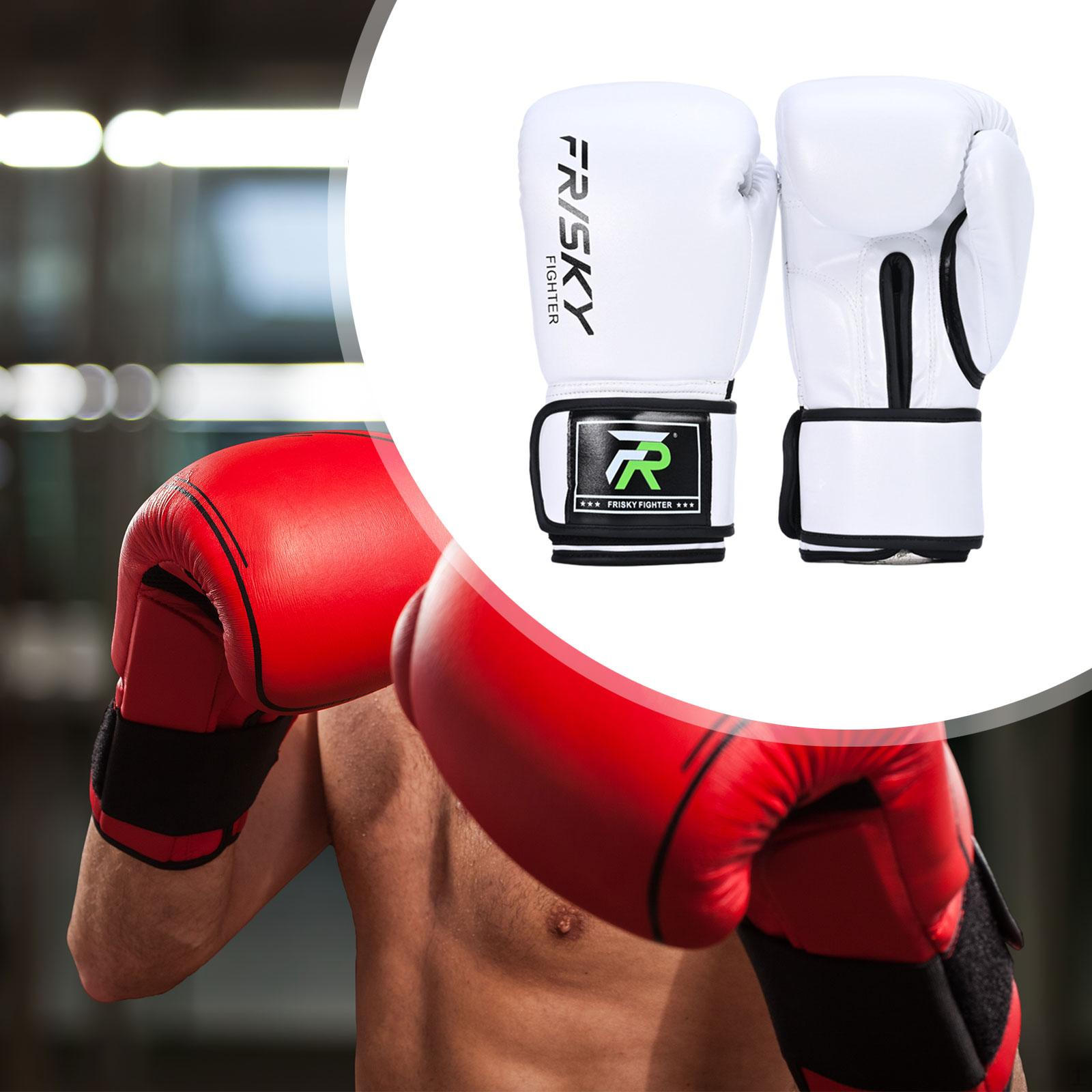 Боксерские перчатки для непревзойденной производительности - Премиальное тренировочное снаряжение white 10OZ