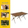 ZISIZ Outdoor Folding Roll-Up Table