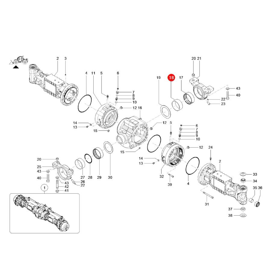 Corteco 12017310B Axle Oil Seal Ring