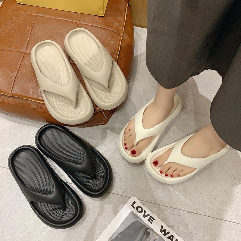 2024 Women's Non-Slip Thick Sole Flip-Flops - Summer Outdoor Cool Beach Shoes