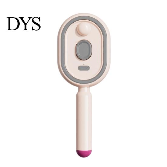 Smooth Styling Hair Brush Electric Spray Air Cushion 2-In-1 Misting with Natural Hairstyle Water Reduce Frizz Anti-Static Retractable Steam