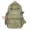 Lightweight, Ergonomic School Backpack for Male and Female Teens, Featuring Large Capacity, New Style, Double Shoulder Straps, and Back Protection.