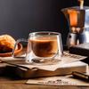 200ml  High Borosilicate Heat-resistant Double Wall Glass Mug Coffee Hand-blown Beer Cup Drinking Glasses With Handle
