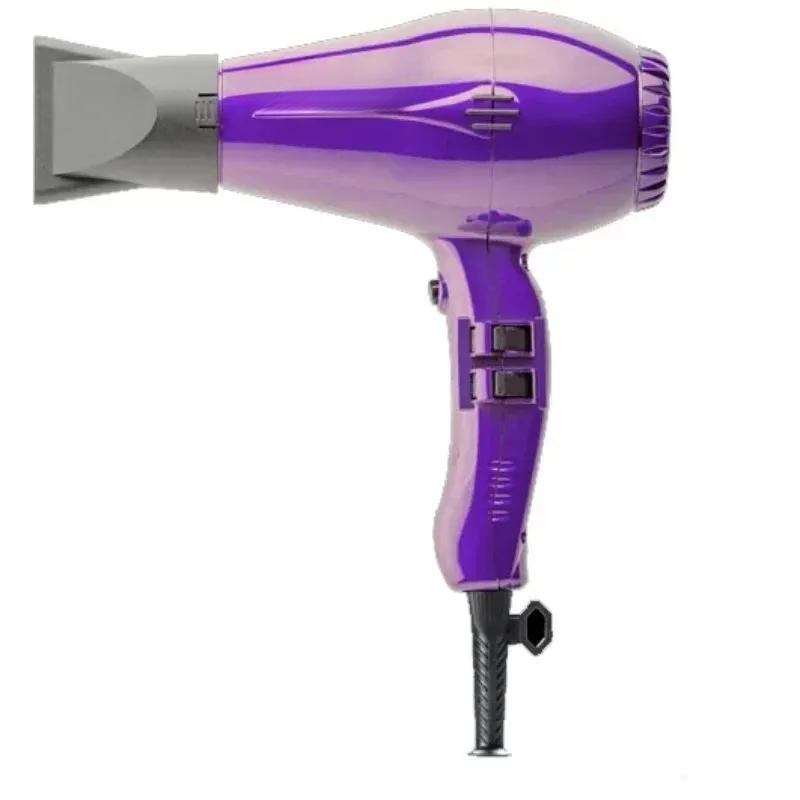

3800 Оригинальный профессиональный фен с отрицательными ионами, горячим и холодным воздухом, уход за волосами, 1600 Вт, мощный фен, высокая скорость KR фиолетовый