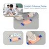 Venipuncture Enjeksiyon Pratik Pedi Simülasyonu İnsan Derisi Yırtılmaya Dayanıklı Taşınabilir Öğrenciler Hemşireler İçin Dikiş Eğitimi Modeli