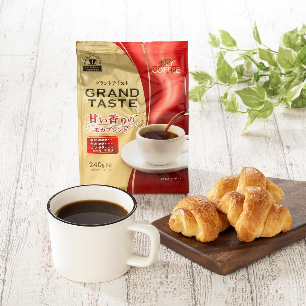 key coffee Grand Taste Sweet Mocha Blend Powder (FP) 240g