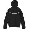 Nike Sportswear Tech Fleece Full Zip Windrunner Hoodie Black/Bemis Silver Men Streetwear FZ0754-010