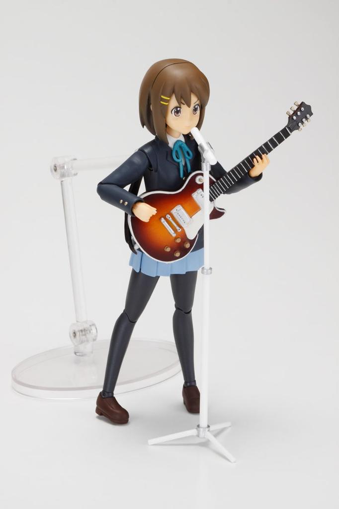 Mobip Yui Hirasawa Action No.03 K-On! (Non-scale Figure)