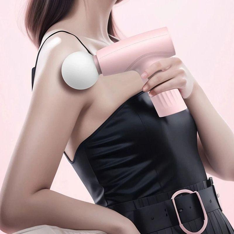 Portable Electric Muscle Massager Mini Muscle Relaxation Vibration Massage Machine Vibration Fascia Massager