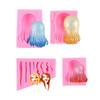 Epoxy Resin Silicone Molds Doll Hair Shaped DIY Craft Moulds Silicone Material Perfect Gift for DIY Crafts Enthusiasts